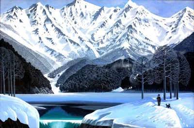 Зимние горы Изображения – скачать бесплатно на Freepik