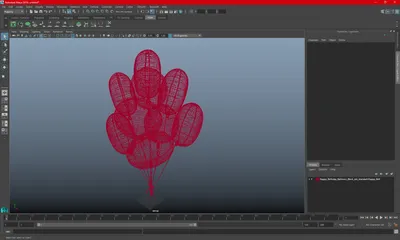 С Днем Рождения Воздушные Шары Черные 3D Модель $29 - .3ds .blend .c4d .fbx  .max .ma .lxo .obj - Free3D