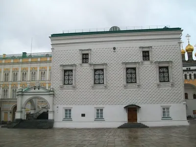 Грановитая палата в Московском кремле / Чертежи архитектурных памятников,  сооружений и объектов - наглядная история архитектуры и стилей