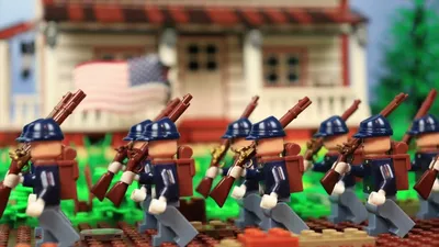 Гражданская война в США. Снимки в цвете | Пикабу
