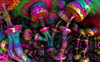 Грибы белые lsd» — создано в Шедевруме