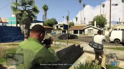 GTA 5 Grove Street Screenshot w/ CJ | Digitoll
