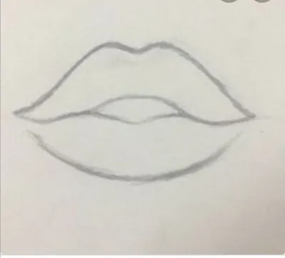 Как рисовать губы в Photoshop