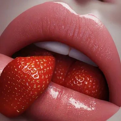 Бальзам для губ с экстрактом клубники OMGA Strawberry Kiss - купить по  выгодной цене | Beauty Patches - патчи, маски, сыворотки