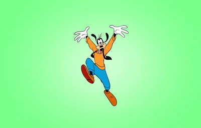 Обои удивление, Walt Disney, Goof, Гуфи картинки на рабочий стол, раздел  минимализм - скачать