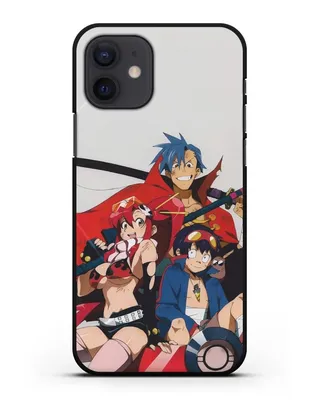 Чехол аниме Гуррен лаганн (Gurren Lagann) обложка аниме для iPhone 12  силиконовый купить недорого в интернет-магазине Caseme