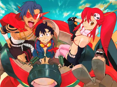 Аниме «Гуррен-Лаганн» / Tengen Toppa Gurren Lagann / Gurren Lagann —  трейлеры, дата выхода | КГ-Портал