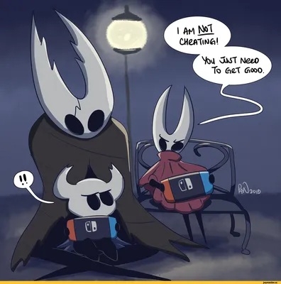 Hollow Knight (boss) :: The Knight (HK) :: Hornet (HK) :: Hollow Knight ::  pickles4nickles :: Игры / картинки, гифки, прикольные комиксы, интересные  статьи по теме.