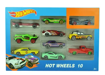 Машинки Hot Wheels 10шт купить в интернет-магазине  по оптовым  ценам