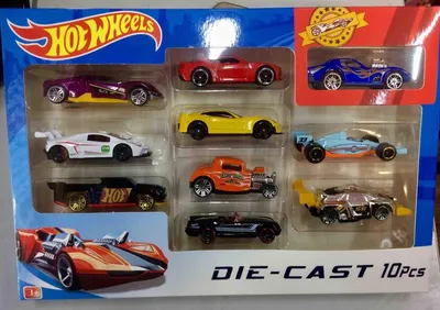 Набор машинок Хот Вилс 10 шт в ассортименте (Hot Wheels), аналог  (ID#88796699), цена: 35 руб., купить на 