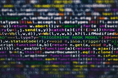 Html Code on Dark Background Stock Image - Image of software, screen:  155503891