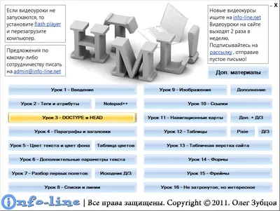 Переработанные меню