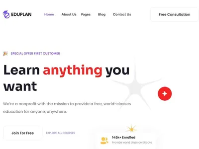 Eduplan / Премиум / Шаблоны Bootstrap | BootstrapТема