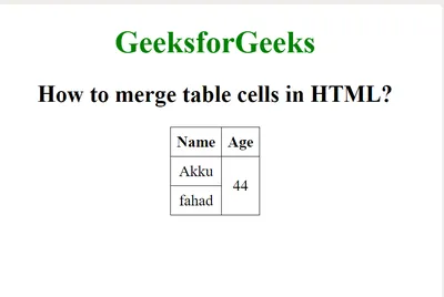 Table Attributes in HTML - Scaler Topics