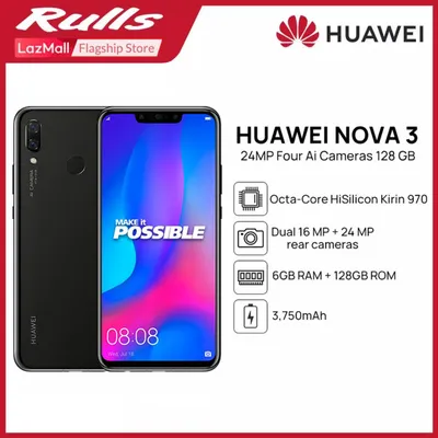 Обзор смартфона Huawei Nova 3