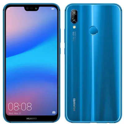 HUAWEI P20 Lite 4/64GB Blue (51092GPR) купить в интернет-магазине: цены на  смартфон P20 Lite 4/64GB Blue (51092GPR) - отзывы и обзоры, фото и  характеристики. Сравнить предложения в Украине: Киев, Харьков, Одесса, Днепр