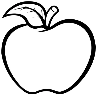Рисунок яблока для детей - 79 фото