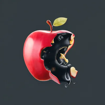 Золотое яблоко, 🍏, gold apple, gold…» — создано в Шедевруме