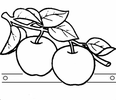 Яблоко Рисунок Для Детей (49 Фото)
