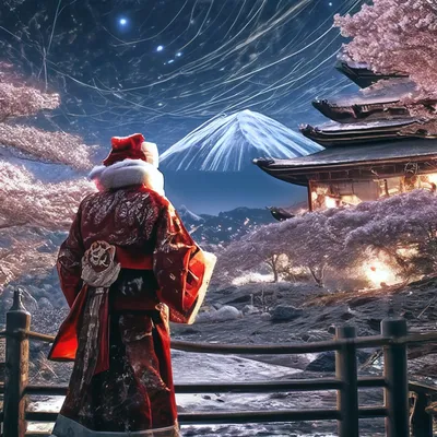 Познай Японию, Японский Дед Мороз