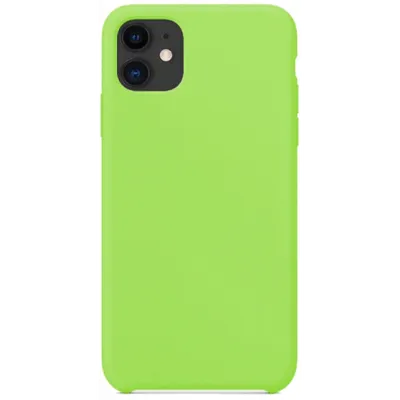 Купить Чехол Silicone Case для iPhone 11 (Яркий зелёный) (31) в Крыму,  цены, отзывы, характеристики | Микролайн