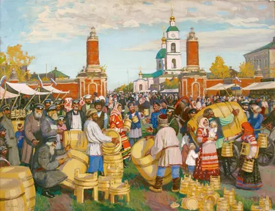 Русские ярмарки: как все начиналось. От древнего торжища до наших дней:  Занимательные истории в журнале Ярмарки Мастеров