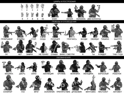 Календарь ФСБ РФ "Язык жестов" — купить в интернет-магазине KALENDARIK,  выбрать оригинальный квартальный календарь с жестами спецназа на 2023 год