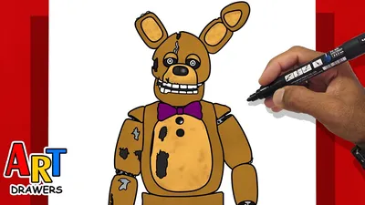 Withered Bonnie test by KostenkaCat on DeviantArt