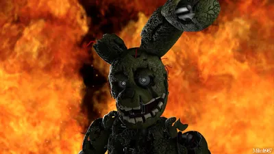 Светящийся в темноте Спрингтрап из Полиморфуса Туториал Springtrap from  polimorfus Tutorial - YouTube