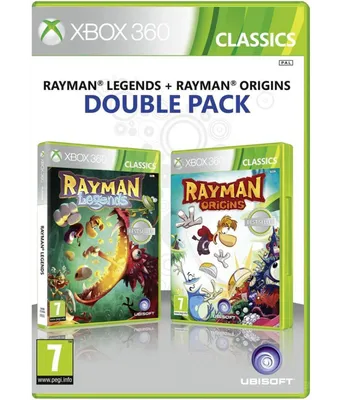 Комплект игр Rayman Legends + Rayman Origins для Xbox 360 - 