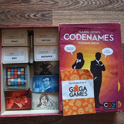 Кодовые Имена (Codenames) — Купить настольную игру Кодовые Имена в  интернет-магазине GaGa — Правила, описание, фото, видео, отзывы на игру