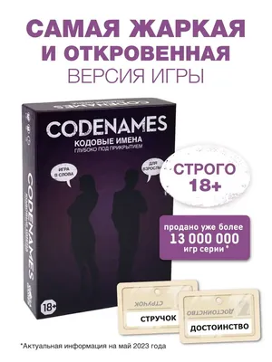 Настольная игра Кодовые имена (Codenames) купить в Санкт-Петербурге - Цена:  1790 руб. | «FunMill»