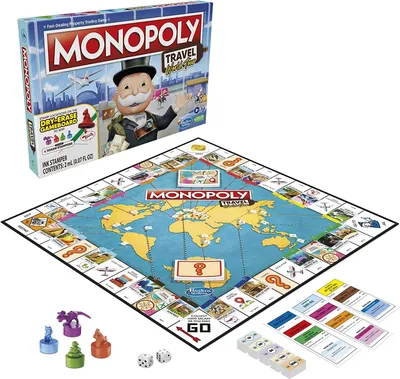 Настольная Игра Монополия Мировое Путешествие на Английском Языке Monopoly  World Tour Hasbro F4007 (ID#1762483098), цена: 929 ₴, купить на 