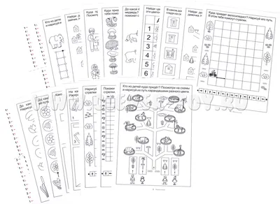 Игра "Найди по схеме" (Папка дошкольника) Д-616 в Москве | 