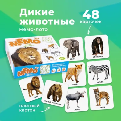 Игра "Найди животное" на английском языке в Москве