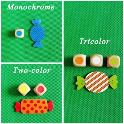 Сенсорная детская настольная игра Монтессори, деревянные конфетные кубики,  одинаковые цвета, игра для тренировки памяти, развивающая для – лучшие  товары в онлайн-магазине Джум Гик