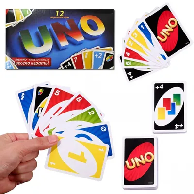 Настольная игра UNO (УНО) / 108 карт в комплекте / Классическая версия для  всей семьи - купить с доставкой по выгодным ценам в интернет-магазине OZON  (703469500)