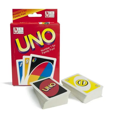 Настольная игра UNO на английском языке купить в интернет-магазине, подарки  по низким ценам