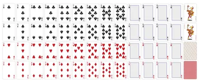 Каталог Шаблон покерной колоды карт от магазина ПРОКАРД