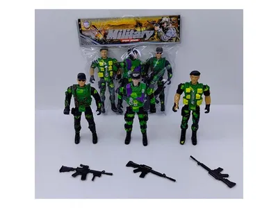 Набор игрушечных солдатиков 148-C A-Toys купить - отзывы, цена, бонусы в  магазине товаров для творчества и игрушек МаМаЗин