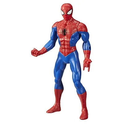 Игрушка фигурка Человек-паук (Spider-Man), 30 см, в подарочной упаковке -  купить с доставкой по выгодным ценам в интернет-магазине OZON (436733462)