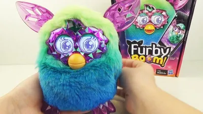 Коннект Furby Темные цвета Голубой купить по цене 4099 ₽ в  интернет-магазине Детский мир