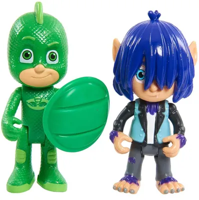 Игровой набор Герои в масках Pj Masks 5 фигурок Кэтбой, Алетт, Гекко, Ромео  и Лунная девочка с быстрой доставкой до дома (г.Алматы) и по всему  Казахстану!