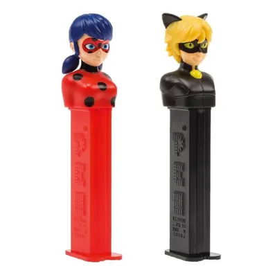 PEZ Игрушка с конфетой 1+2 (Леди Баг и Супер-кот) (Венгрия): купить по  выгодной цене в городе Алматы | Marwin