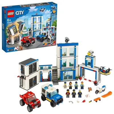 LEGO City Fire Station and Fire Engine 60375, Pretend Play Fire Station  with Firefighter Minifigures, Educational Vehicle Toys for Kids Boys Girls  Age 4+ - 