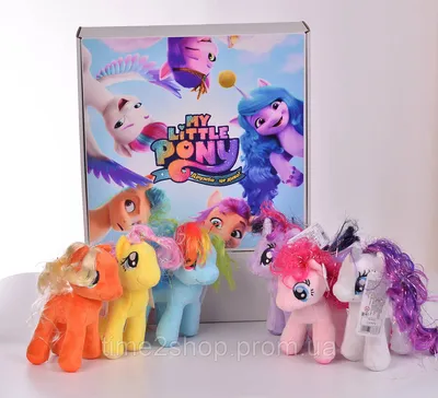 Набор мягкая игрушка май литл пони my little pony единорог пони  (ID#1618325828), цена: 999 ₴, купить на 