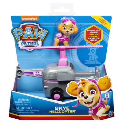 Игрушка Спасатель с питомцем Скай с кроликами "Щенячий патруль" Paw Patrol  Spin Master купить Москва