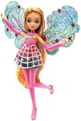 Купить кукла Winx Космикс Флора, 27 см, цены на Мегамаркет