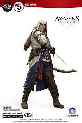 Фигурка Конор Ассассин Крид: купить фигурку Assassin's Creed: III Connor  McFarlane в интернет магазине 