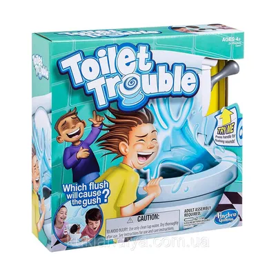 Настольная игра Hasbro Туалетное приключение Toilet Trouble (ID#833000881),  цена: 695 ₴, купить на 